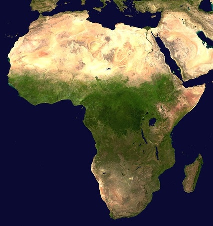 Die 10 Grossten Lander Afrikas Nach Flache